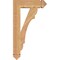 Ekena Millwork Olympic Arts & Crafts Smooth Bracket, Western Red Cedar, 3 1/2"W x 16"D x 28"H BKT04X16X28OLY03SWR - alternate 4